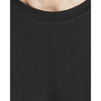 Jack Jones Black Cotton Long Sleeve T-Shirt - Zeiniez