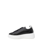 Armani Exchange Black Artificial Leather Low Top Sneakers - Zeiniez