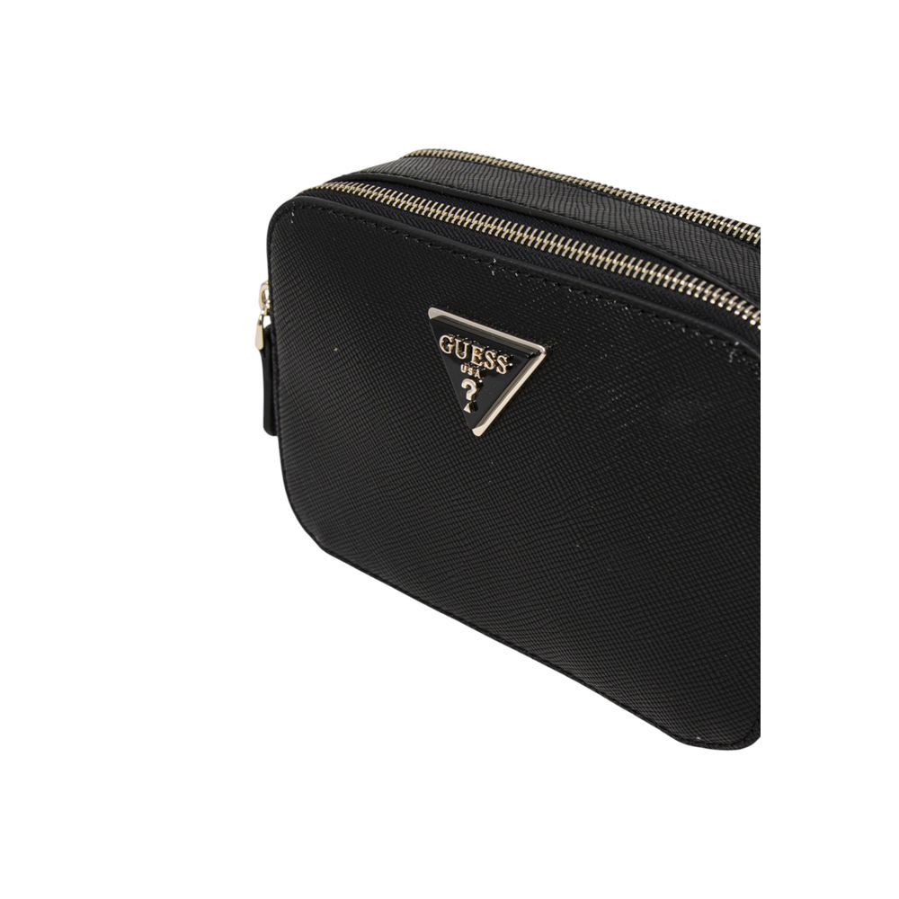 Guess Black Polyethylene Handbag - Zeiniez