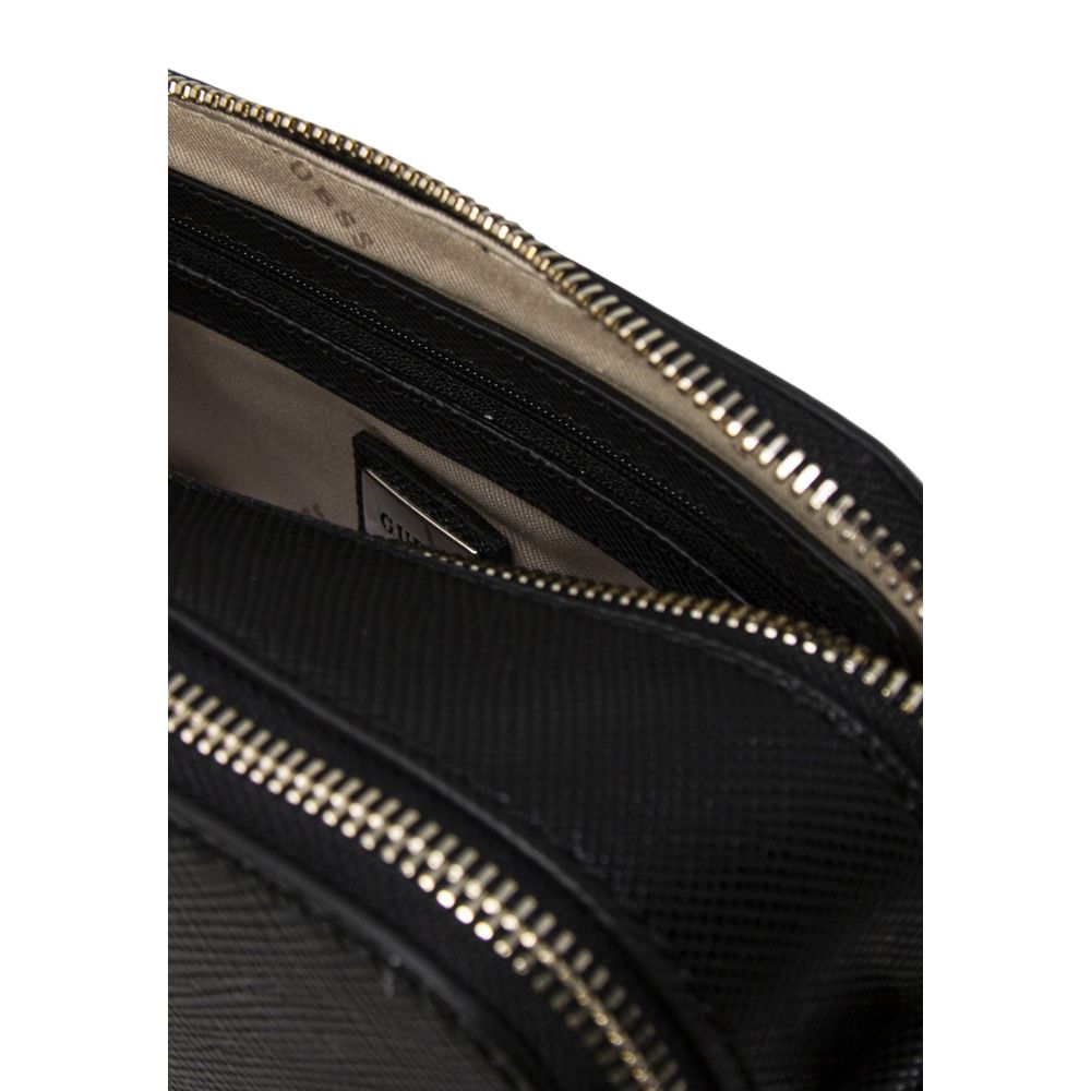 Guess Black Polyethylene Handbag - Zeiniez