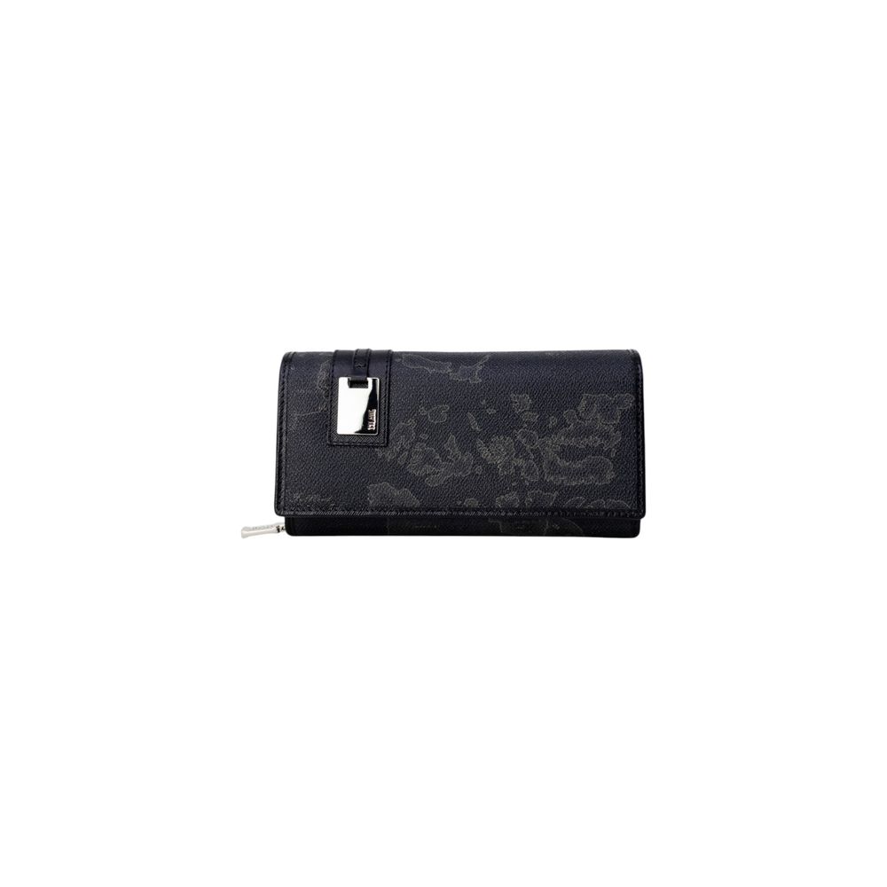 Alviero Martini Prima Classe Black Leather Wallet - Zeiniez