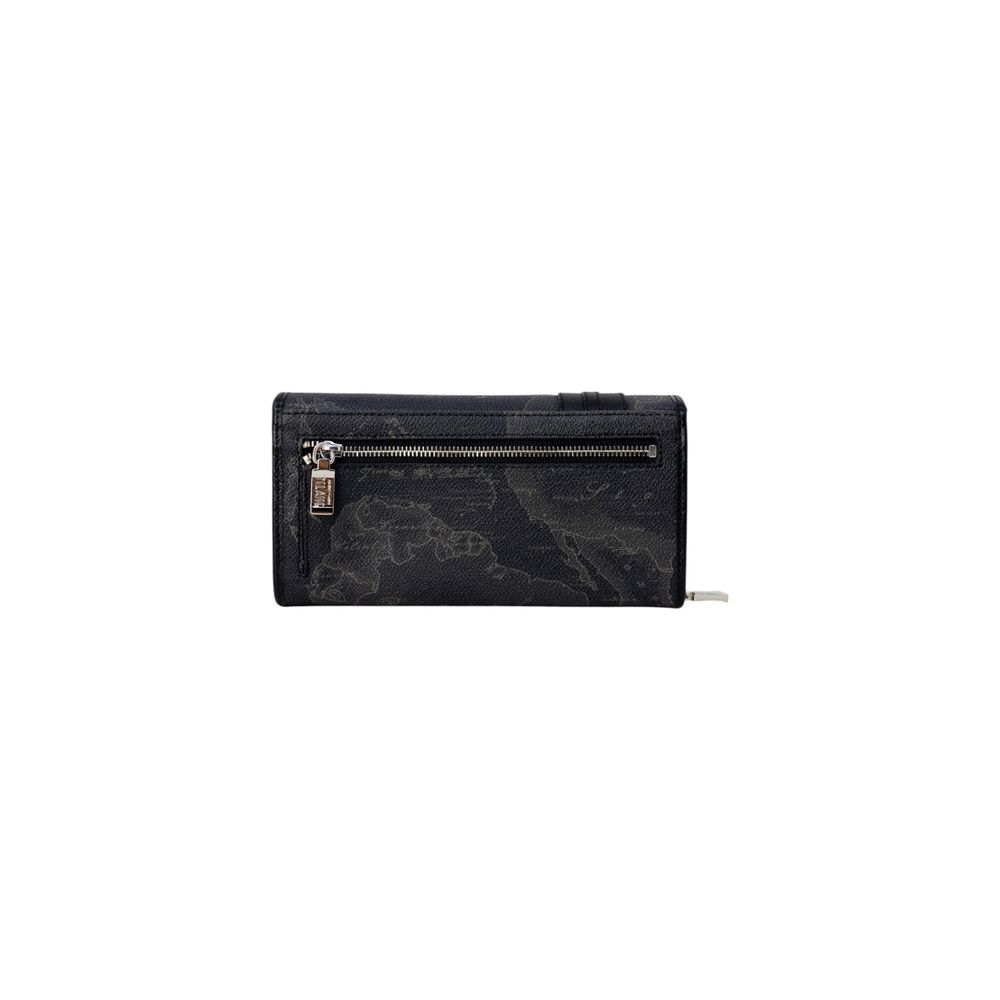 Alviero Martini Prima Classe Black Leather Wallet - Zeiniez