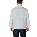 Armani Exchange White Polyester Shell Jacket - Zeiniez