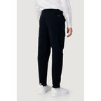 Armani Exchange Blue Cotton Casual Pants - Zeiniez
