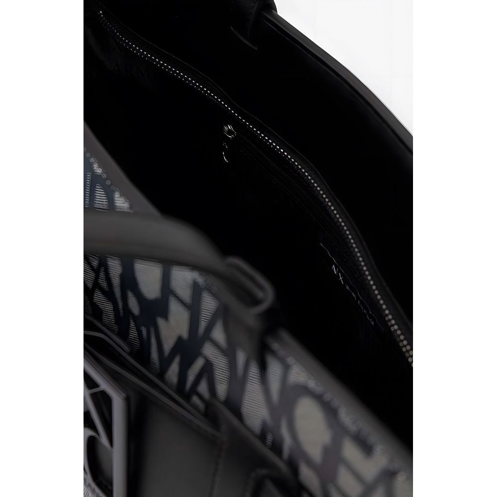 Armani Exchange Black Polyethylene Handbag - Zeiniez