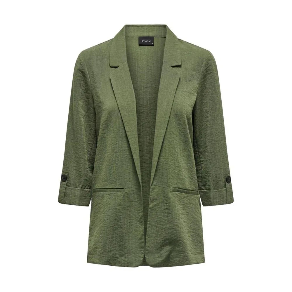 Only Green Viscose Blazer - Zeiniez