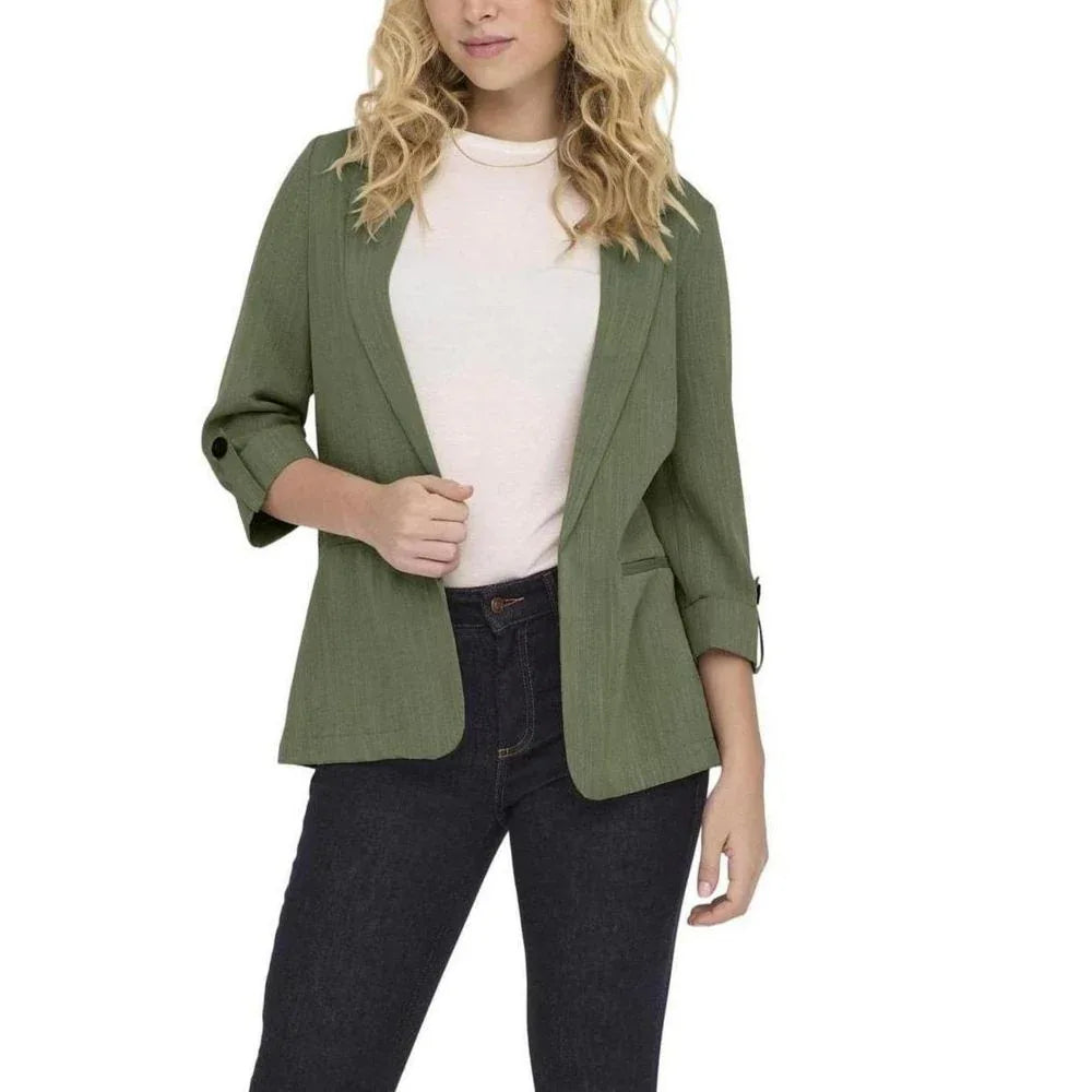 Only Green Viscose Blazer - Zeiniez