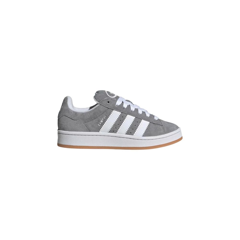 Adidas Originals Gray Leather Low Top Sneakers - Zeiniez