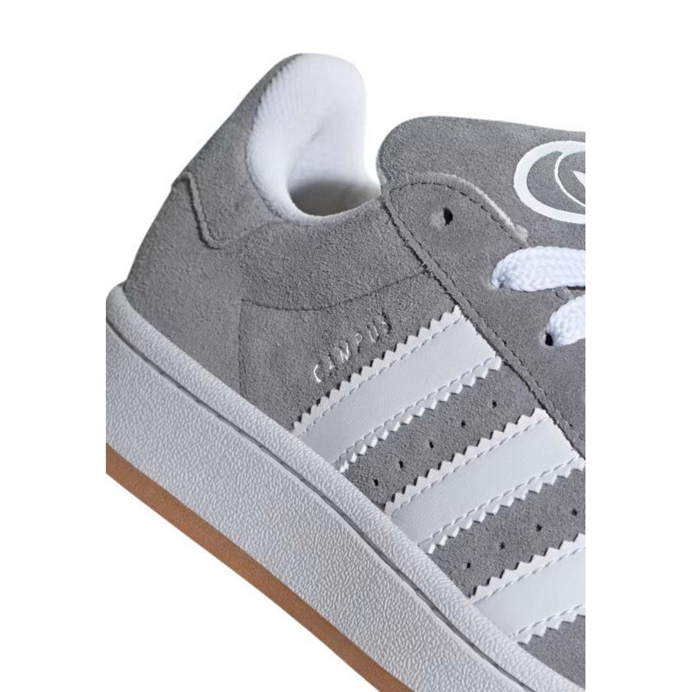 Adidas Originals Gray Leather Low Top Sneakers - Zeiniez