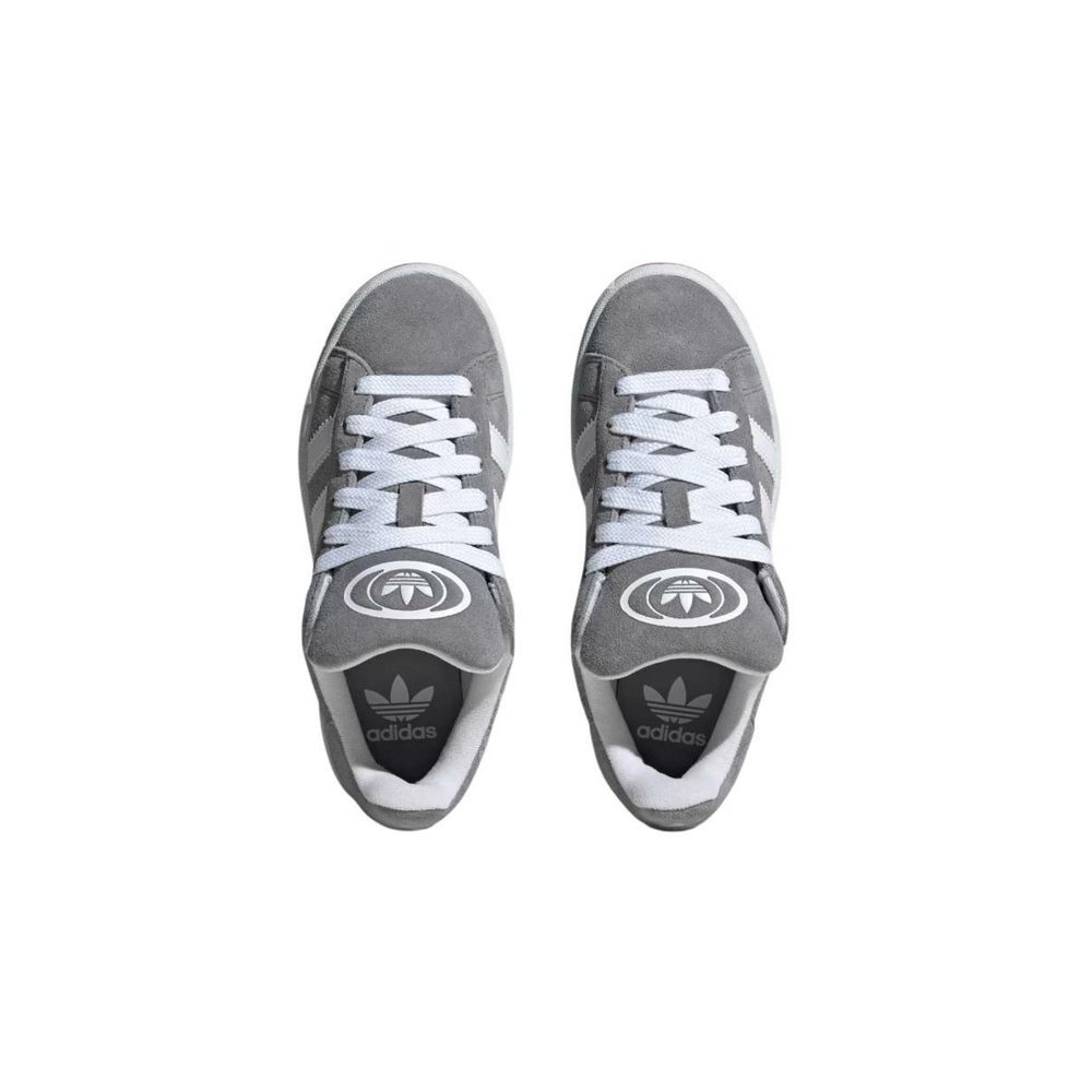 Adidas Originals Gray Leather Low Top Sneakers - Zeiniez