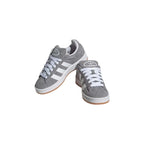 Adidas Originals Gray Leather Low Top Sneakers - Zeiniez