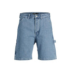 Jack Jones Light Blue Cotton Bermuda Shorts - Zeiniez