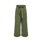 Only Green Viscose Casual Pants - Zeiniez
