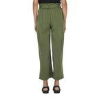 Only Green Viscose Casual Pants - Zeiniez