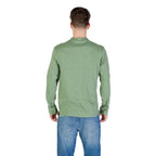 Gianni Lupo Bicolor Cotton Long Sleeve T-Shirt - Zeiniez
