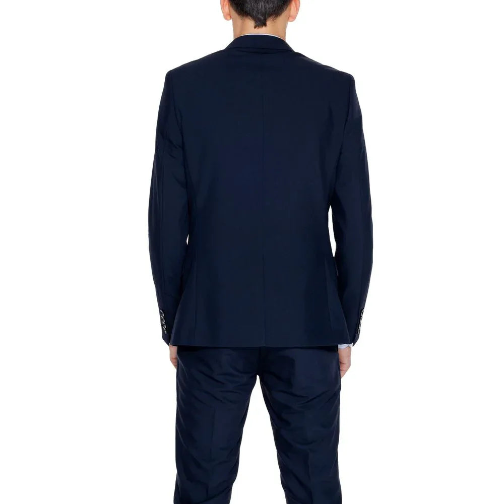 Antony Morato Blue Polyester Blazer - Zeiniez