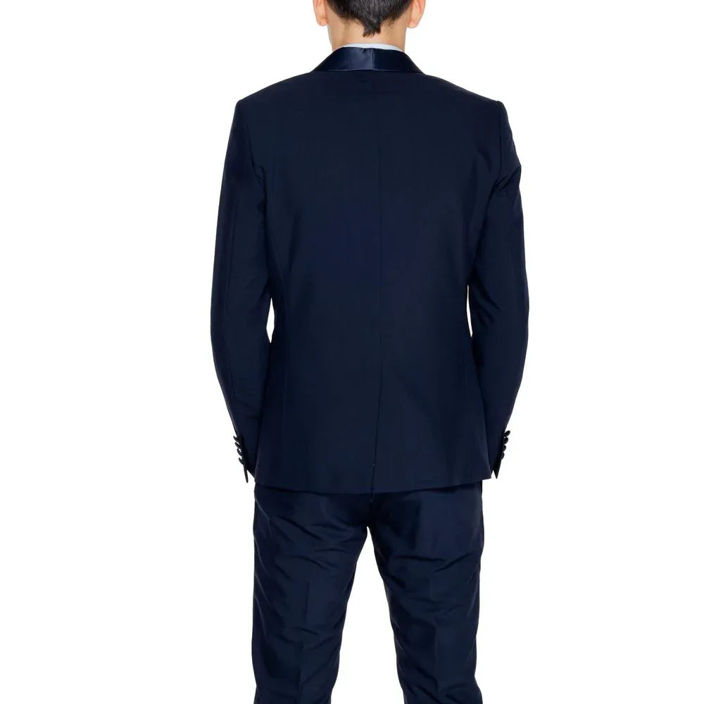 Antony Morato Blue Polyester Blazer - Zeiniez