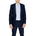 Antony Morato Blue Polyester Blazer - Zeiniez