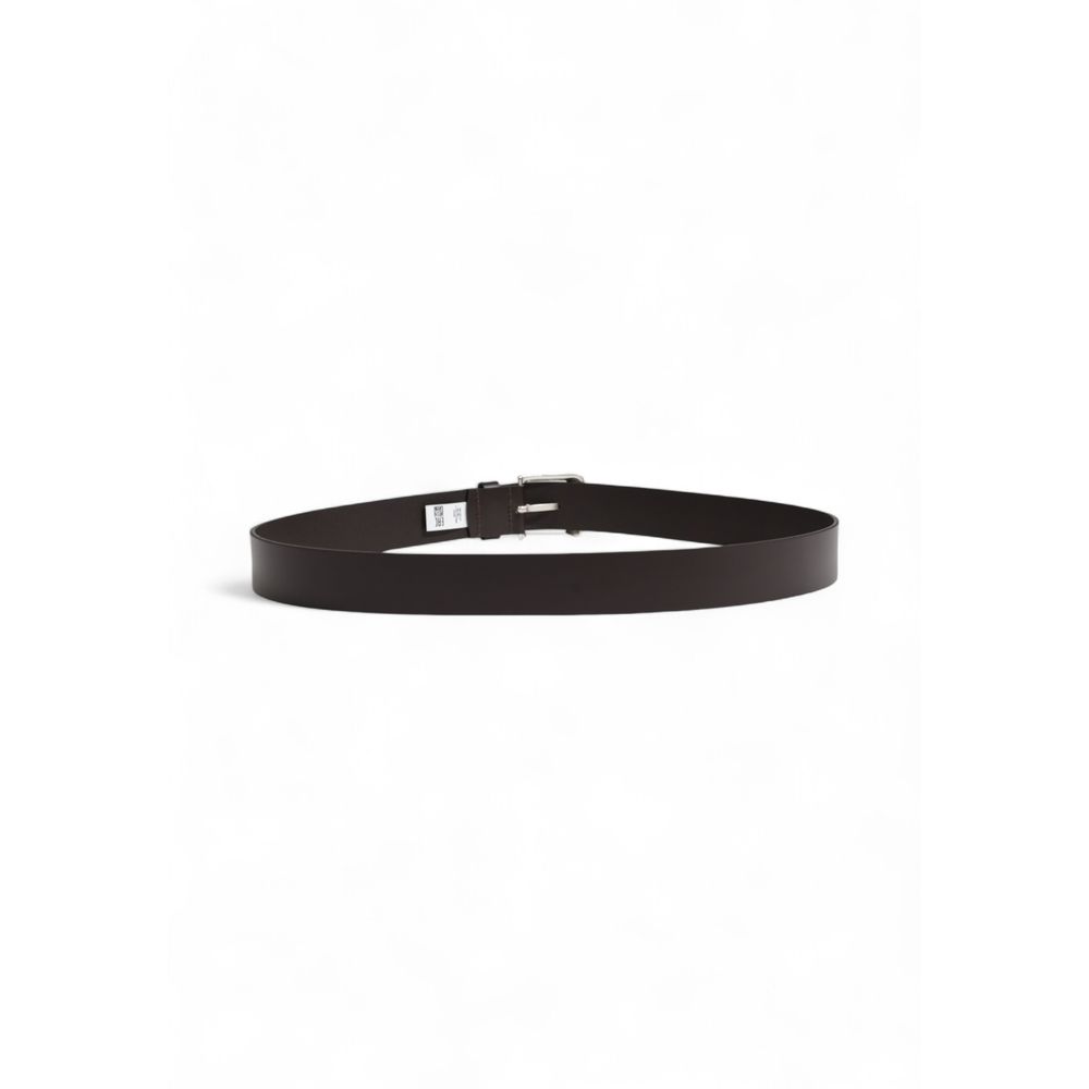 Hugo Boss Brown Leather Regular Belt - Zeiniez