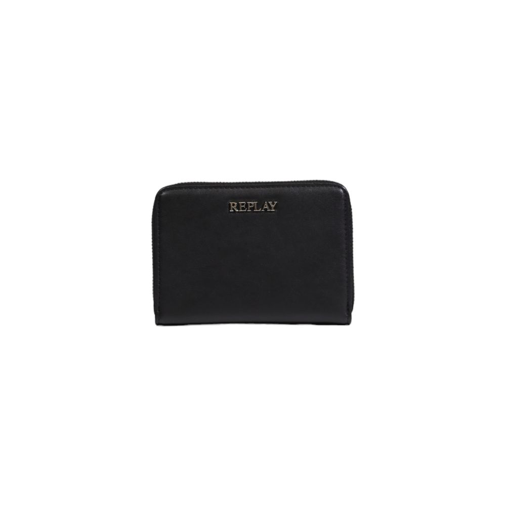Replay Black Polyester Wallet - Zeiniez