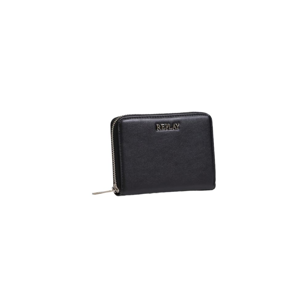 Replay Black Polyester Wallet - Zeiniez