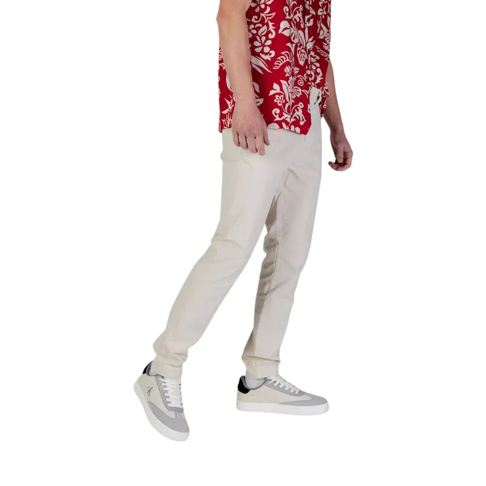 Tommy Hilfiger Jeans Beige Cotton Skinny Pants - Zeiniez