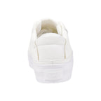 Tommy Hilfiger Cream Recycled Cotton Low Top Sneakers - Zeiniez