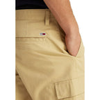 Tommy Hilfiger Jeans Beige Cotton Bermuda Shorts - Zeiniez