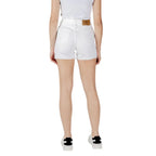 Calvin Klein Jeans White Cotton Shorts - Zeiniez
