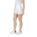 Calvin Klein Jeans White Cotton Shorts - Zeiniez