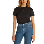 Calvin Klein Jeans Black Recycled Cotton T-Shirt - Zeiniez
