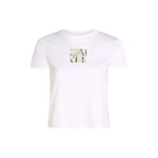 Calvin Klein Jeans White Recycled Cotton T-Shirt - Zeiniez