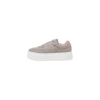 Calvin Klein Jeans Beige Recycled Cotton Platform Sneakers - Zeiniez
