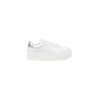 Calvin Klein Jeans Silver Leather Platform Sneakers - Zeiniez