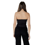 Calvin Klein Jeans Black Recycled Cotton Top - Zeiniez