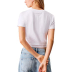 Calvin Klein Jeans White Recycled Cotton Sportswear - Zeiniez