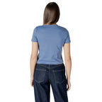 Calvin Klein Jeans Blue Recycled Cotton Sportswear - Zeiniez