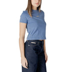 Calvin Klein Jeans Blue Recycled Cotton Sportswear - Zeiniez