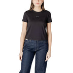 Calvin Klein Jeans Black Recycled Cotton Sportswear - Zeiniez