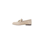 Guess Beige Leather Platform Pumps - Zeiniez