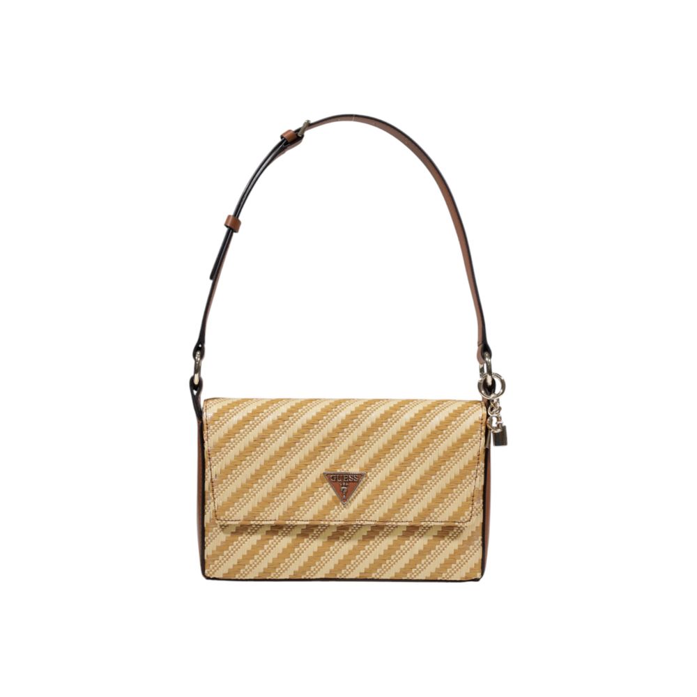 Guess Beige Polypropylene Handbag - Zeiniez