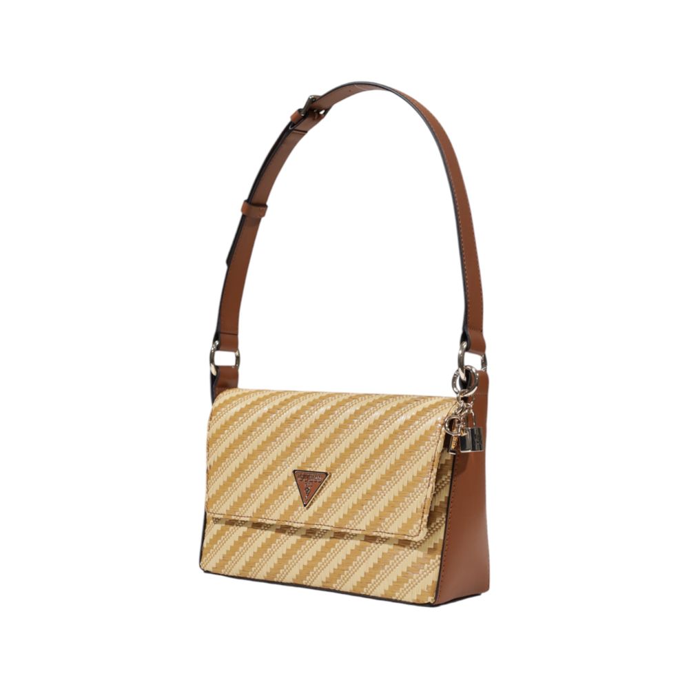 Guess Beige Polypropylene Handbag - Zeiniez