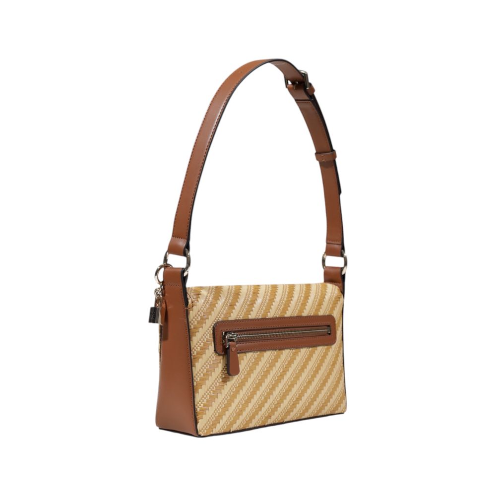 Guess Beige Polypropylene Handbag - Zeiniez