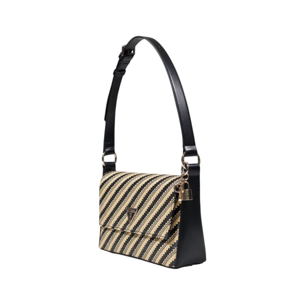 Guess Black Polypropylene Handbag - Zeiniez