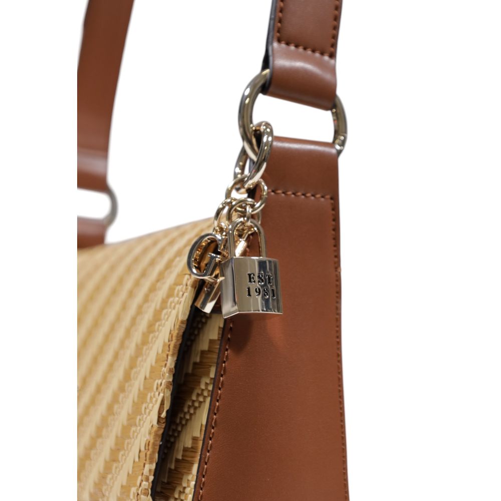 Guess Beige Polypropylene Handbag - Zeiniez