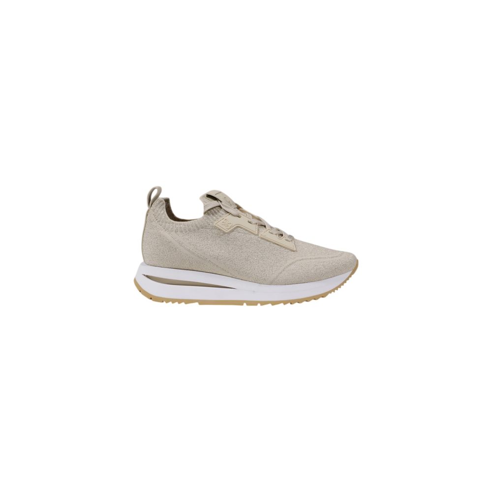 Guess Beige Polyester Low Top Sneakers - Zeiniez