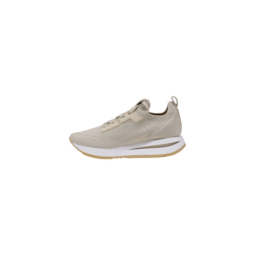 Guess Beige Polyester Low Top Sneakers - Zeiniez