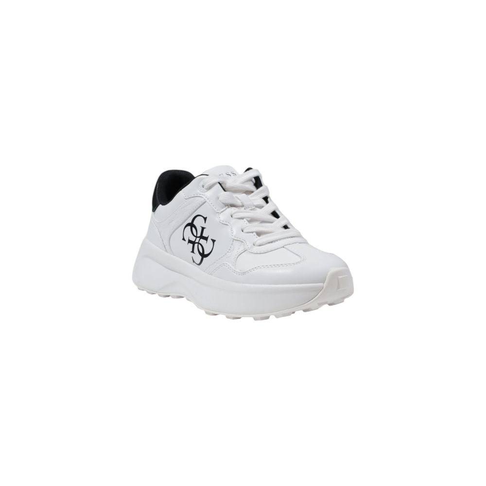Guess White Polyethylene Chunky Sneakers - Zeiniez