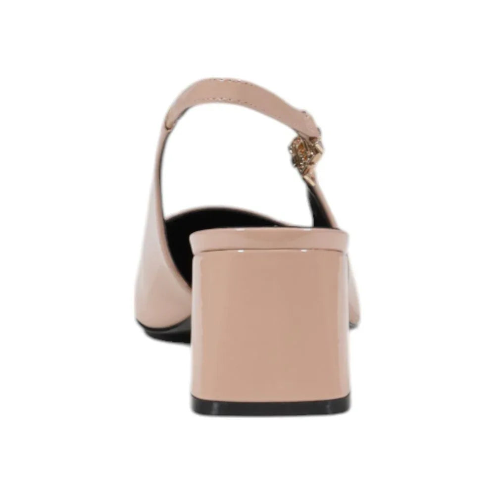 Guess Pink Polyethylene Platform Sandals - Zeiniez