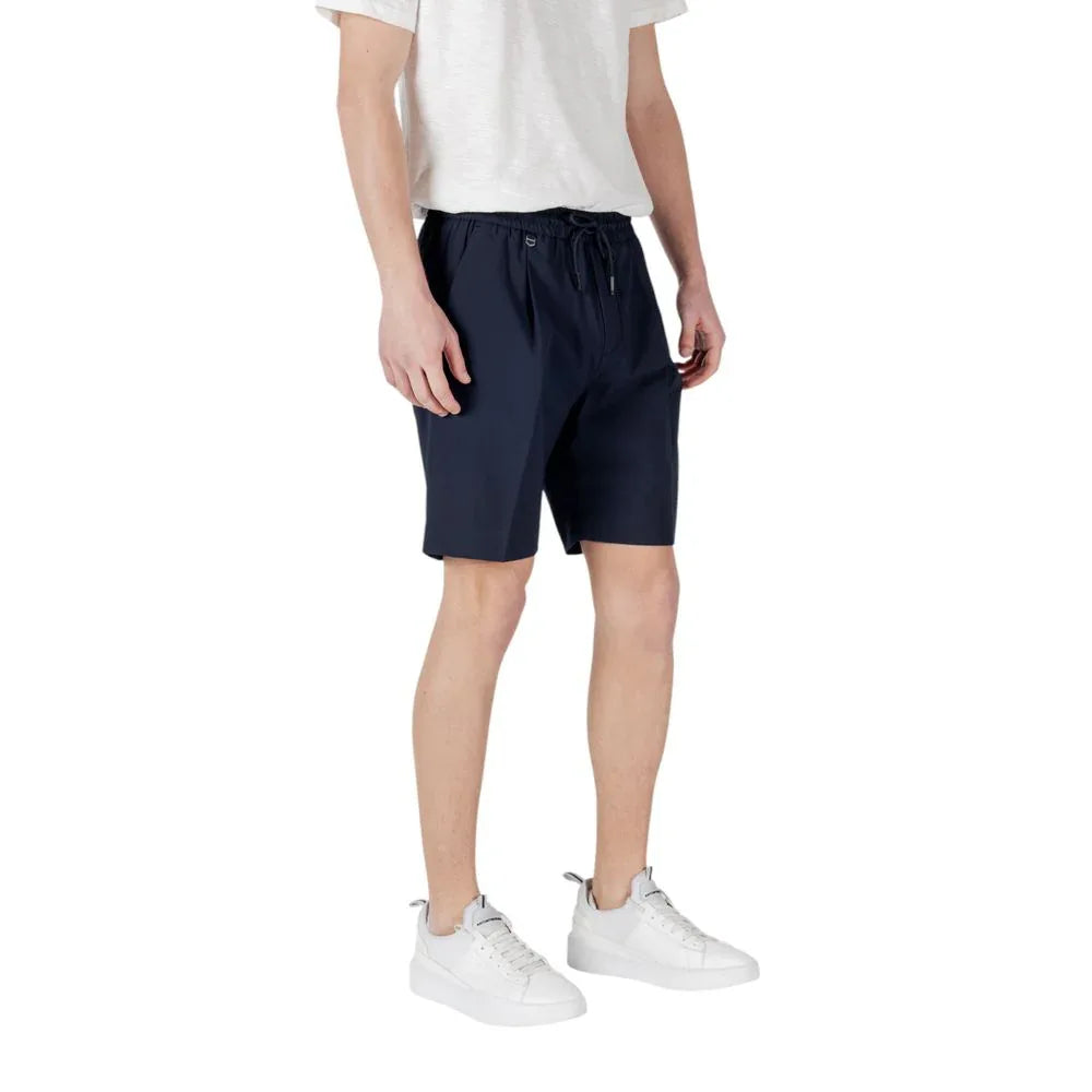 Antony Morato Blue Polyester Bermuda Shorts - Zeiniez